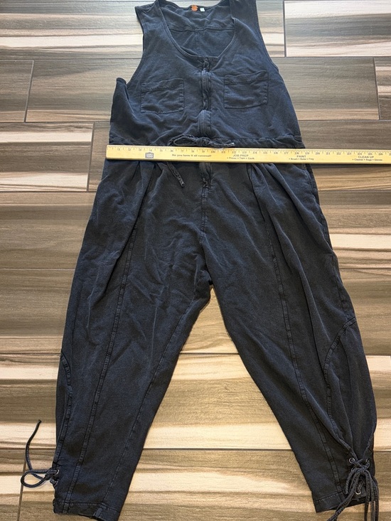 Free People Other - Free People black Sleeveless Jogger Jumpsuit